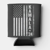 Kamala American Flag President Verkiezing Verenigd Blikjeskoeler (Voorkant)