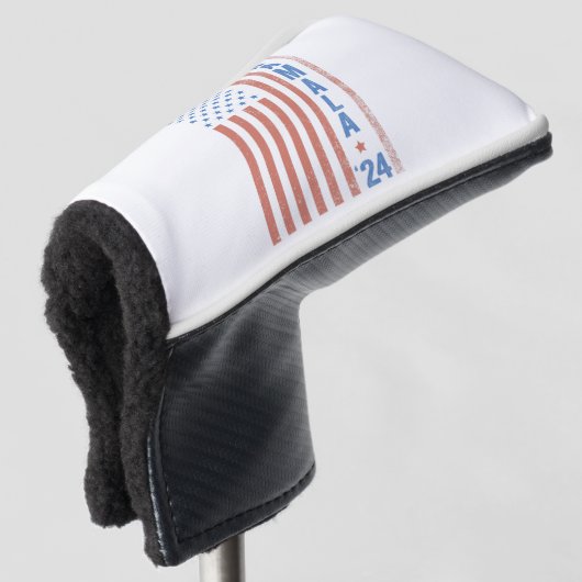 Kamala Amerikaanse Vlag President Verkiezing Golfheadcover (3/4 voorkant)