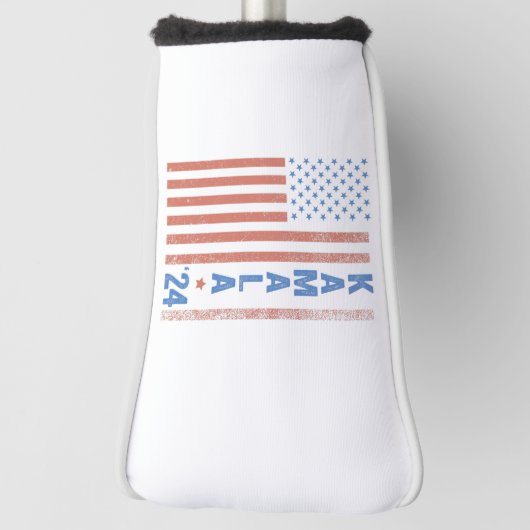 Kamala Amerikaanse Vlag President Verkiezing Golfheadcover (Draai 90)