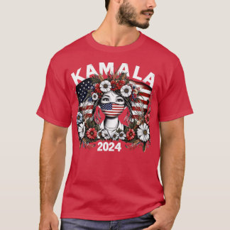 Kamala Bloemen Vrouwelijk Eerste Vrouw 2 T-shirt