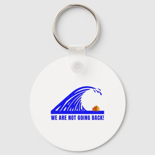 Kamala Blue Wave 2024 Sleutelhanger (Voorkant)