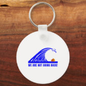 Kamala Blue Wave 2024 Sleutelhanger (Voorkant)