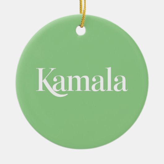 Kamala Brat Kamala Harris voor President 2024 Keramisch Ornament (Voorkant)