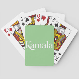 Kamala Brat Kamala Harris voor President 2024 Pokerkaarten
