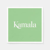 Kamala Brat Kamala Harris voor President 2024 Servet (Voorkant)