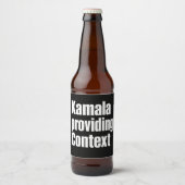 Kamala Brat Lime Green voor context Bier Etiket (Voorkant)
