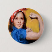 Kamala Button (Voorkant)