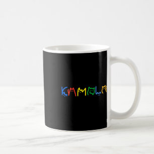 Kamala Cat belettering positieve grappige geschenk Koffiemok