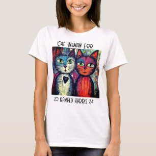 Kamala Cat Dames T-shirt