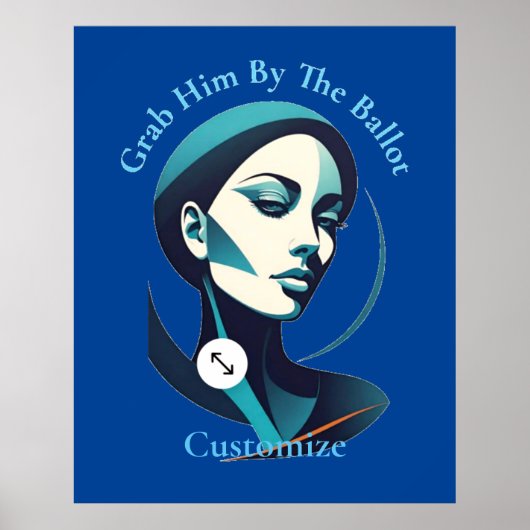 Kamala Cat Lady 2024 Stemming Thunder_Cove Poster (Voorkant)