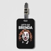Kamala Clown Laten we gaan Brenda Bagagelabel (Voorkant (verticaal))