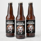 Kamala Clown Laten we gaan Brenda Bier Etiket (Flessen)