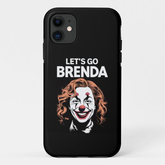Kamala Clown Laten we gaan Brenda Case-Mate iPhone Case (Achterkant)