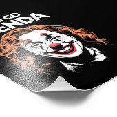 Kamala Clown Laten we gaan Brenda Foto Afdruk (Hoek)