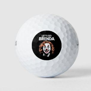Kamala Clown Laten we gaan Brenda Golfballen