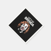 Kamala Clown Laten we gaan Brenda Servet (Hoek)