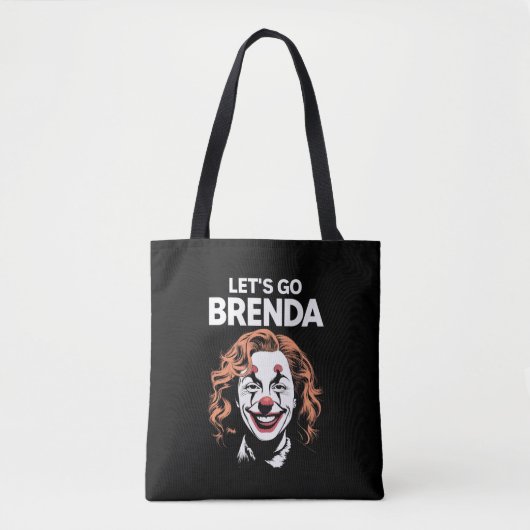 Kamala Clown Laten we gaan Brenda Tote Bag (Voorkant)