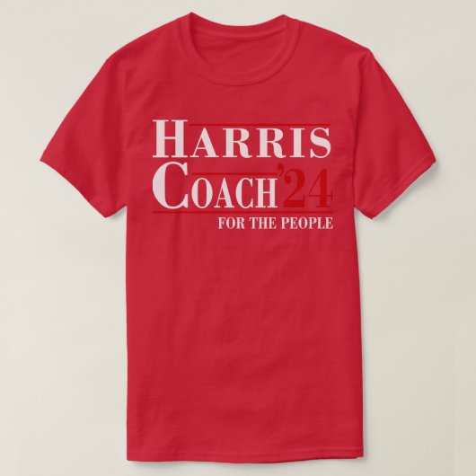 Kamala Coach TShirt (Design voorkant)
