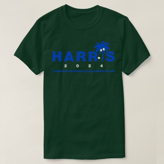 Kamala Coconut Tree Meme 2024 T-shirt (Design voorkant)