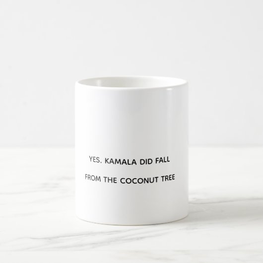 Kamala Coconut Tree mug Koffiemok (Center)