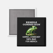 Kamala Commie Leon Commieleon Communist Ha Magneet (Voorkant / Achterkant)