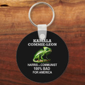 Kamala Commie Leon Commieleon Communist Ha Sleutelhanger (Voorkant)