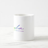 Kamala Cursive Signature Pride Rainbow Koffiemok (Center)