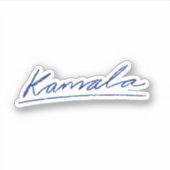 Kamala Cursive Sticker (Voorkant)