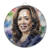 Kamala Dartboard Republikeinse Trump Lover Dart Bo Dartbord (Voorkant)