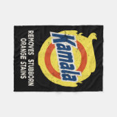 Kamala detergent verwijdert hardnekkige Oranje vle Fleece Deken (Voorkant (Horizontaal))