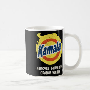 Kamala detergent verwijdert hardnekkige Oranje vle Koffiemok