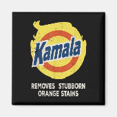 Kamala detergent verwijdert hardnekkige Oranje vle Magneet (Voorkant)