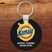 Kamala detergent verwijdert hardnekkige Oranje vle Sleutelhanger (Voorkant)