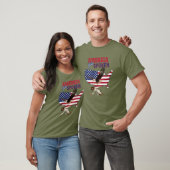 Kamala Funny America heeft gesproken Eagle USA T-shirt (Unisex)