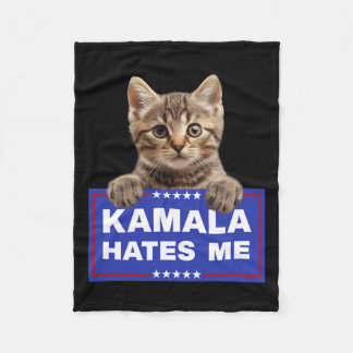 Kamala Haat Me Pro-Trump 2024 Conservatief Patrio Fleece Deken