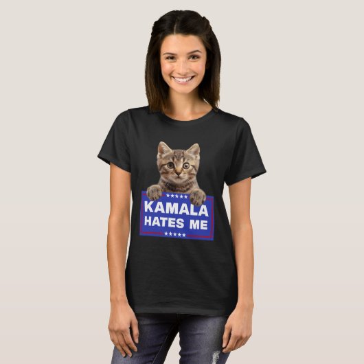 Kamala Haat Me Pro-Trump 2024 Conservatief Patrio T-shirt (Voorkant volledig)
