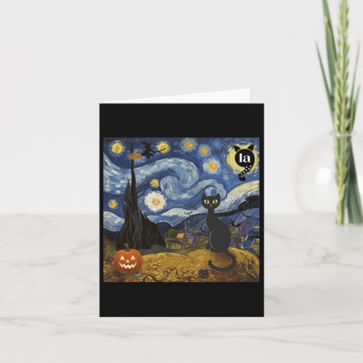 Kamala Halloween Witch Kaart (Voorkant)