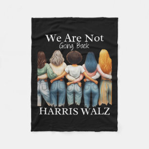 Kamala Haris Waltz 2024 Mevrouw de Voorzitter Wij  Fleece Deken