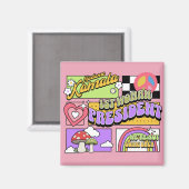 Kamala Harris 1e vrouw President Inauguratie Magneet (Voorkant / Achterkant)