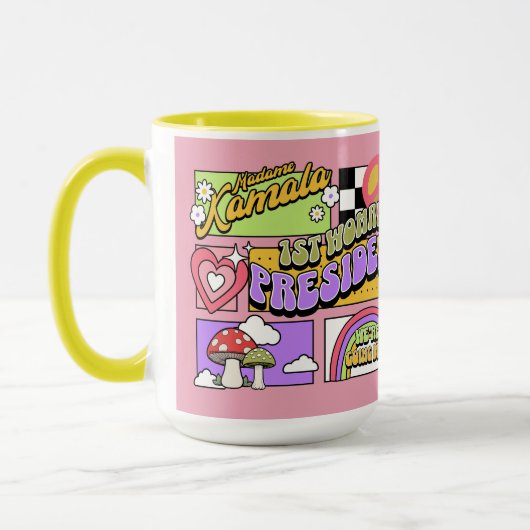 Kamala Harris 1e vrouw President Inauguratie Mok (Links)