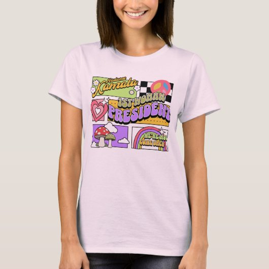 Kamala Harris 1e vrouw President Inauguratie T-shirt (Voorkant)