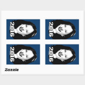 KAMALA HARRIS 2016 Kandidaat Rechthoekige Sticker (Vel)