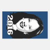 KAMALA HARRIS 2016 Kandidaat Rechthoekige Sticker (Voorkant)