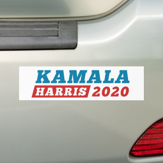 Kamala Harris 2020 bumpersticker (Op auto)
