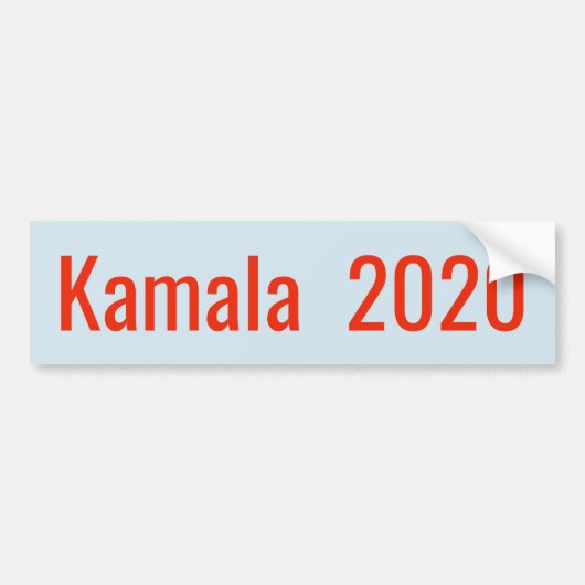 Kamala Harris 2020 Bumpersticker (Voorkant)