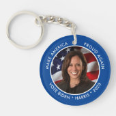 Kamala Harris 2020 Collectible Keepomwille Foto Sleutelhanger (Voorkant)