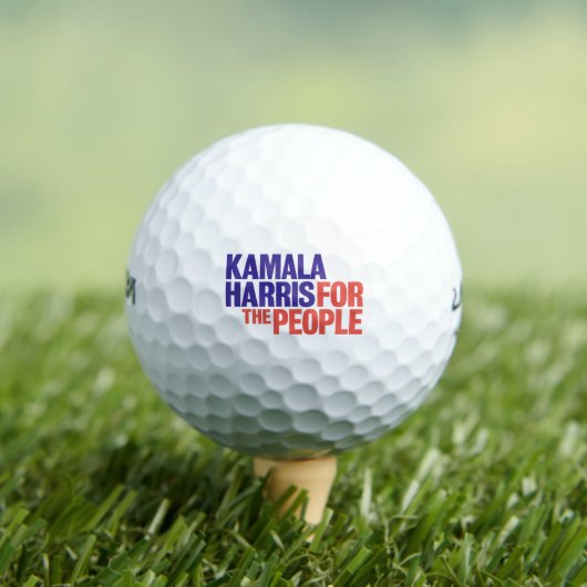 Kamala Harris 2020 Kamala voor President Golfballen (Insitu Shirt)