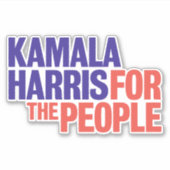 Kamala Harris 2020 Kamala voor President Sticker (Voorkant)