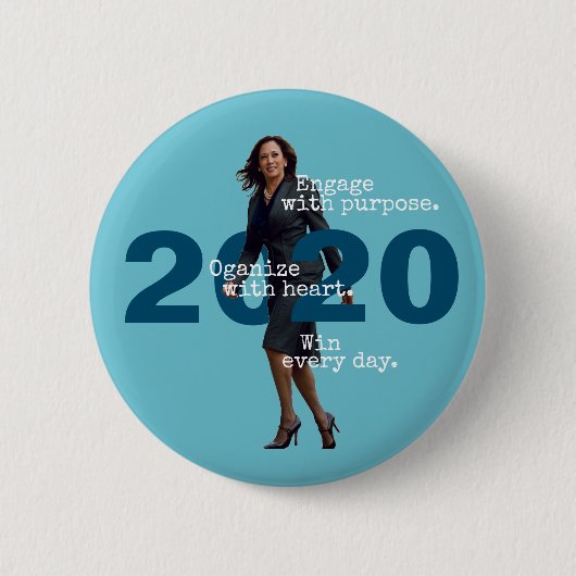 Kamala Harris 2020 Ronde Button 5,7 Cm (Voorkant)