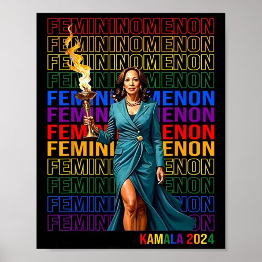 Kamala Harris 2024 1 Poster (Voorkant)